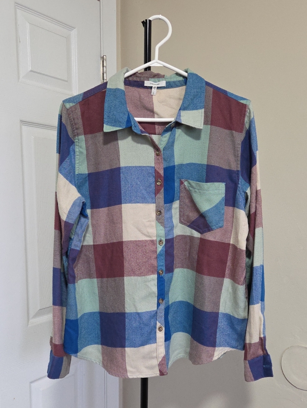 Maurices Plaid Button-Down Shirt